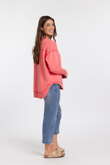 Mi Moso Ena Sweat Raspberry