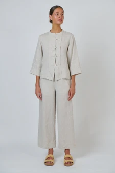 Naturals Linen Pants - Sand