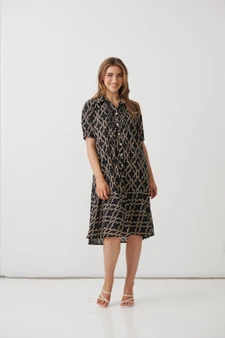 Holmes & Fallon Marrakech Buttoned Dress