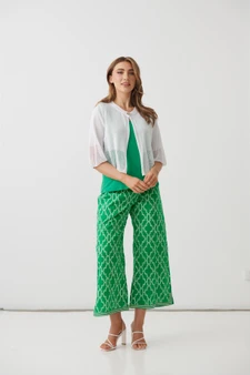 Holmes & Fallon Crochet Jacket - White