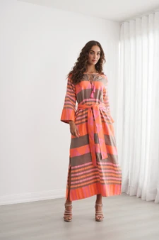 Caju Handloom Maxi Dress