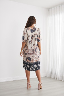 Caju Ikat Safari Dress