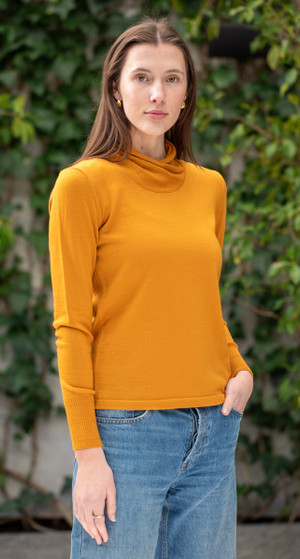 Country Laine Classic Wrap Neck Jumper