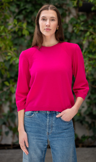 Country Laine Rib Shoulder Jumper
