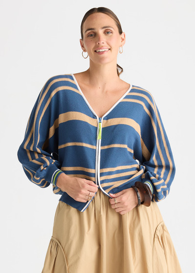 Z & P Statement Zip Cardi
