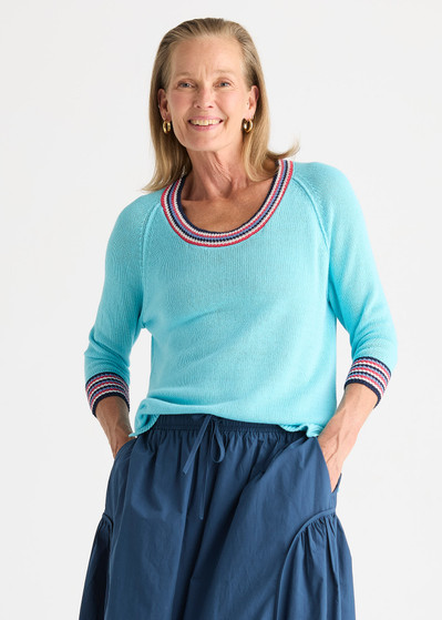 Z & P Crochet Trim Top