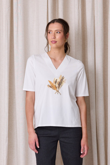Newport Blanc Tee