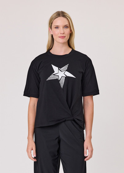 Duo Paige Tee - Black Star