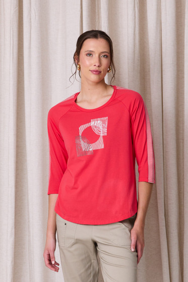 Newport Marquee Rib Splice Tee