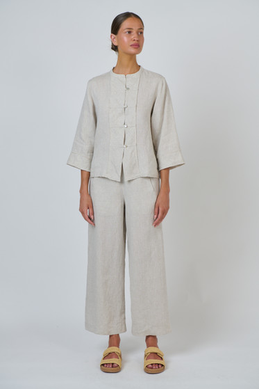 Naturals Linen Pants - Sand