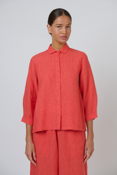 Naturals Linen Top - Sunset Strip