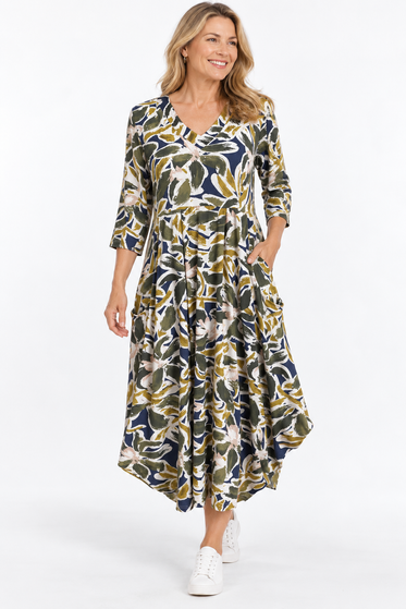 Bittermoon Carly Dress - Botanical Print