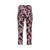 Vassalli Printed Slim Leg 7/8 Length Lightweight Pull On Pant - Willa