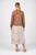 Vassalli Linen Jacket with Frayed Seams -  Pecan Vassalli Linen Jacket with Frayed Seams -  Pecan