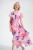 Joseph Ribkoff Chiffon Print Wrap Dress With Ruffle Detail Joseph Ribkoff Chiffon Print Wrap Dress With Ruffle Detail