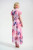 Joseph Ribkoff Chiffon Print Wrap Dress With Ruffle Detail Joseph Ribkoff Chiffon Print Wrap Dress With Ruffle Detail