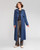 Vassalli Galaxy Denim Trench Coat