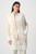 Joseph Ribkoff Abstract Jacquard Sweater Knit Long Cardigan