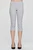 Paris 3/4 Length Pant - Silver (front)