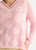 Z & P Floral Pointelle Vee - Blush
