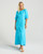 Blackstone Lorella Contrast Dress - Hawaiian Blue