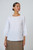 Naturals Linen Top - White