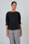 Naturals Poplin Top - Black
