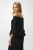 Joseph Ribkoff Georgette Off Shoulder Pleated Top