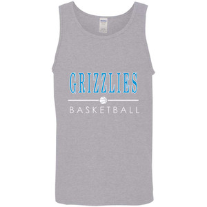 BASKETBALL | GRIZZLIES BASKETBALL Tank - Century Sports Series - California Blue Logo in 8 Tank Colors | Mascots, Etc. BASKETBALL | GRIZZLIES BASKETBALL Tank - Century Sports Series - California Blue Logo in 8 Tank Colors | Mascots, Etc.