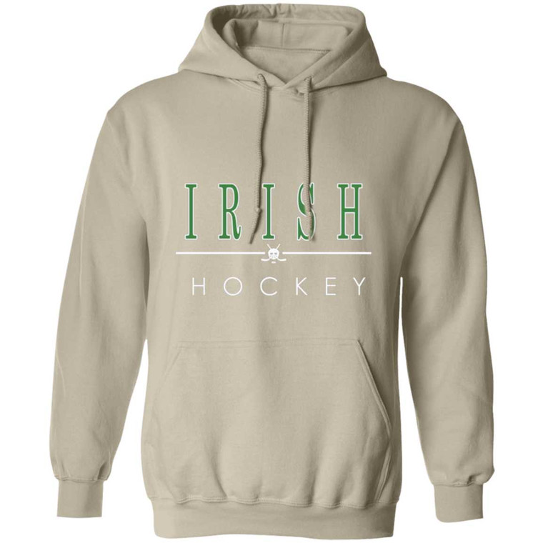 IRISH Century Sports HOCKEY Hoodie - Kelly Green Logo in 14 Tee Colors Century Sports Series 38