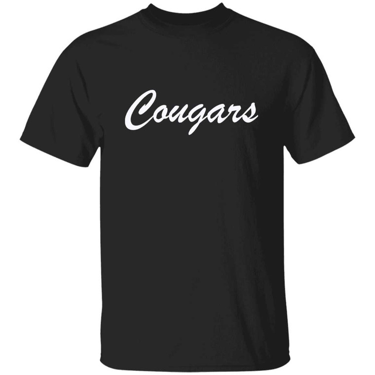 Team Autograph Collection | COUGARS Team Autograph Shirt - Black, Navy, Red, Green, Blue | Mascots, Etc.