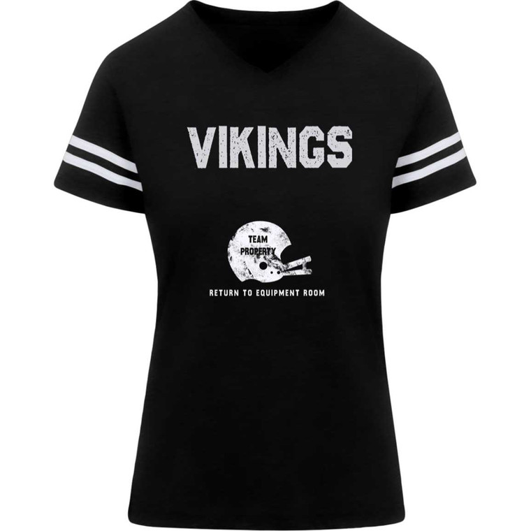 VIKINGS Ladies' Vintage Replica Football Walk-On Jersey - Team Property Series FOOTBALL 32.35