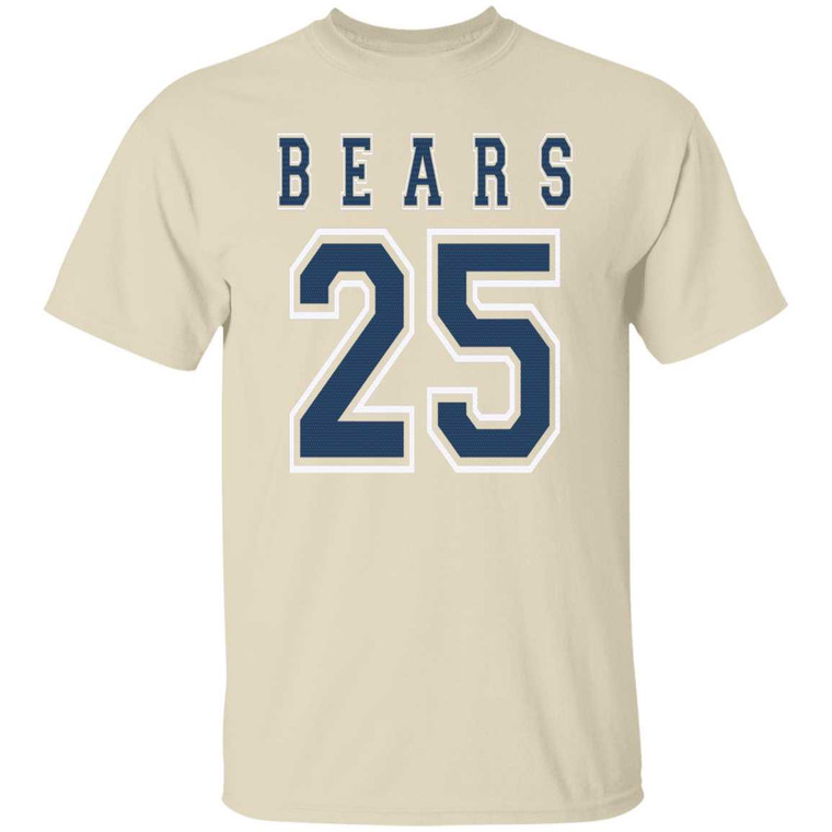 BEARS #25 (Style #F) Team Shirt - Navy/Wht in 14 Team Colors T-Shirts 24