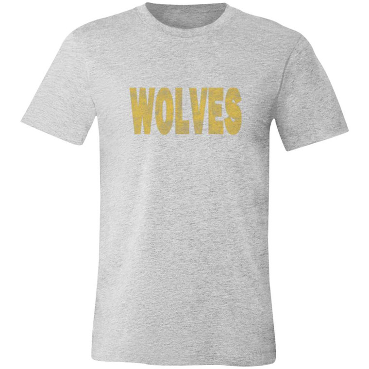 WOLVES Pre-Faded Heather PT Shirt (Style#A-GLD) T-Shirts 22