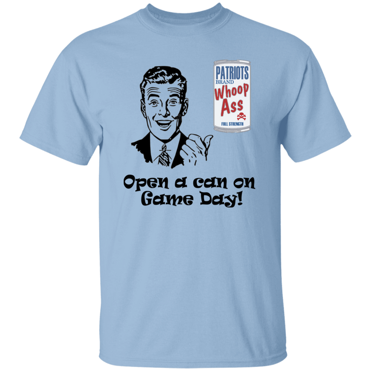 PATRIOTS Can of Whoop A** Graphic Tee