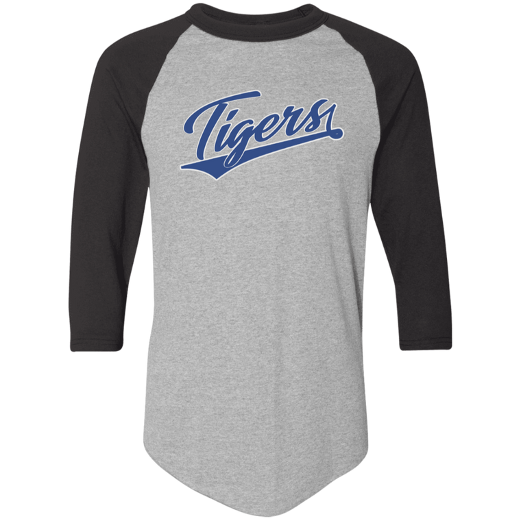 Classic TIGERS Raglan Baseball Shirt (royal/16 Team Colors)