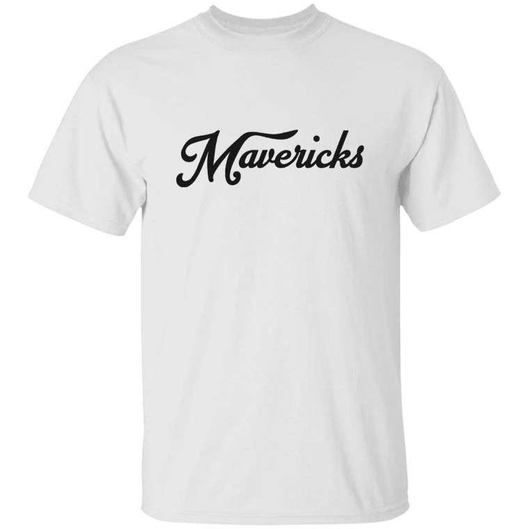 Team Autograph Collection | MAVERICKS Team Autograph Shirt - White, Gray, Gold, Blue, Red | Mascots, Etc.