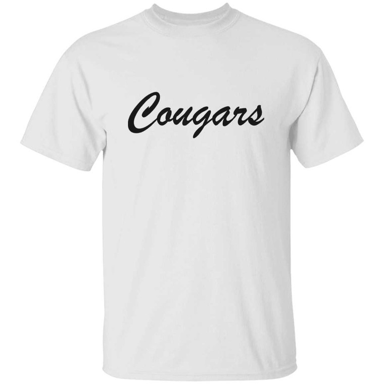 Team Autograph Collection | COUGARS Team Autograph Shirt - White, Gray, Gold, Blue, Red | Mascots, Etc.