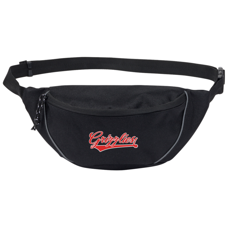 Bags | GRIZZLIES Baseball Logo Hip Pouch (Red/Blk) | Mascots, Etc.