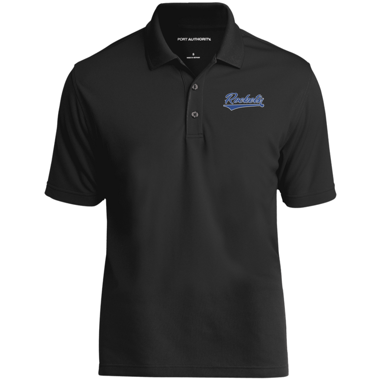 ROCKETS Sideline Performance Polo (Royal Blue Baseball Logo/10 Team Colors)