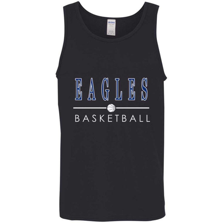 EAGLES BASKETBALL Tank - Century Sports Series - NaVY Blue Logo in 8 Tank Colors BASKETBALL 21