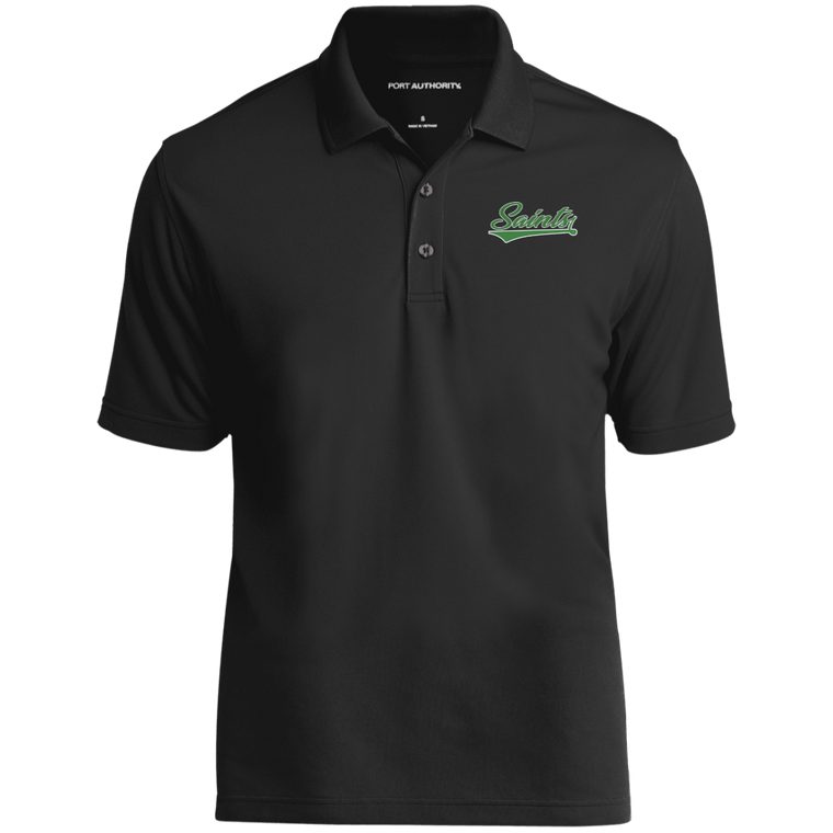SAINTS Sideline Performance Polo (Kelly Green Baseball Logo/10 Team Colors)