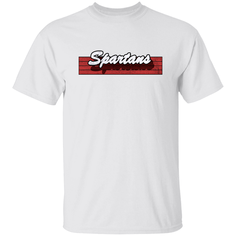 Bleacher Series | SPARTANS Bleacher T-Shirt - Red Logo -12 Team Colors | Mascots, Etc.
