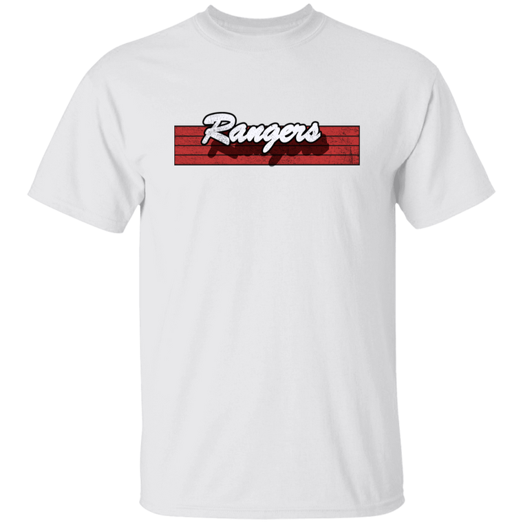 Bleacher Series | RANGERS Bleacher T-Shirt - Red Logo -12 Team Colors | Mascots, Etc.