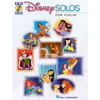 Disney Solos Violin Book & Audio