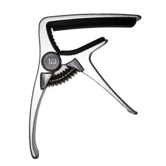 Roto Acoustic Guitar Capo Silver