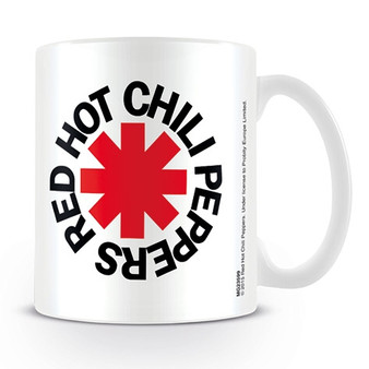 Red Hot Chili Peppers Boxed Mug Logo White