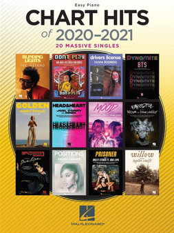 Chart Hits of 2020-2021 Easy Piano