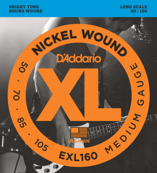 D'Addario Nickel Wound Bass 50-105