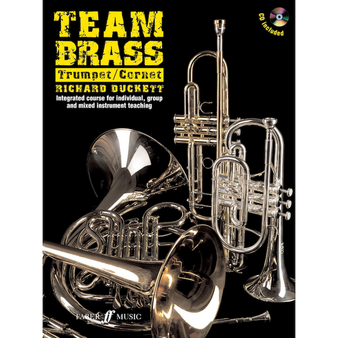 Team Brass Trumpet Cornet Book & CD